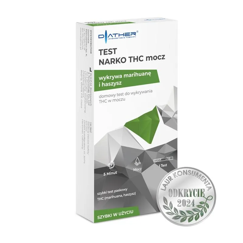 Czas wykrywalności THC w moczu