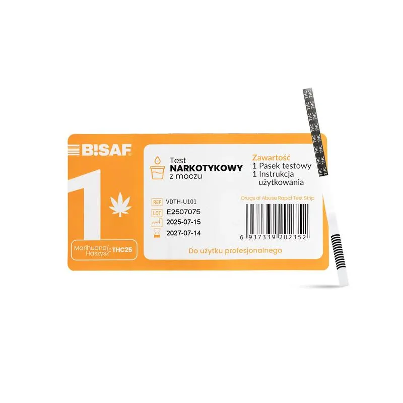 Interpretacja wyniku testu THC